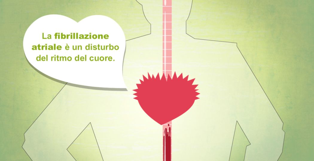Fibrillazione atriale: riconoscila con un cartoon